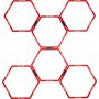 Pure2Improve | Hexagon Agility Grid | Red - 4